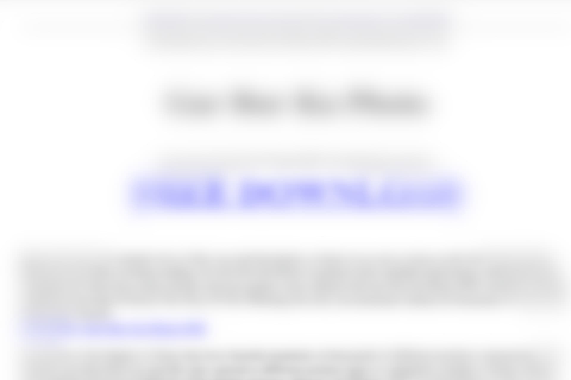 Blurred image for insurance policy